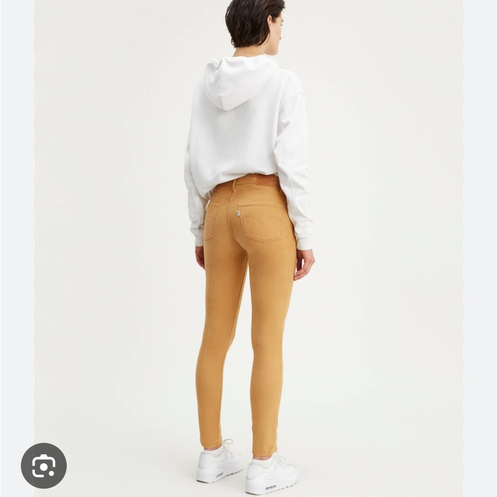 721 CORDUROY HIGH RISE BUTTON FRONT SKINNY WOMEN'S PANTS